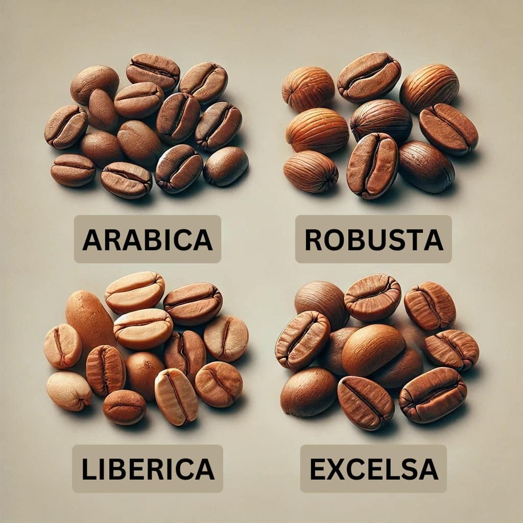 The 4 Main Types of Coffee Beans
